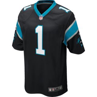 NIKE Mens Carolina Panthers Cam Newton Game Team Color Jersey   Size: Xl,