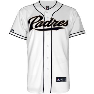Majestic Athletic San Diego Padres Blank Replica Home Jersey   Size: Medium,