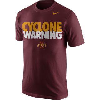 NIKE Mens Iowa State Cyclones Select Sun Short Sleeve T Shirt   Size: Medium,