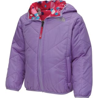 THE NORTH FACE Toddler Girls Reversible Perrito Jacket   Size: 3t, Peri Purple
