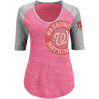 MAJESTIC ATHLETIC Womens Washington Nationals League Excellence T Shirt   Size: