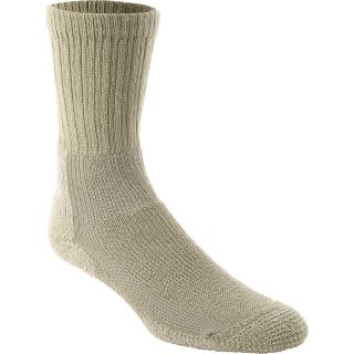 Thorlo Womens Thick Cushion Hiking Crew Socks   Size Medium, Khaki