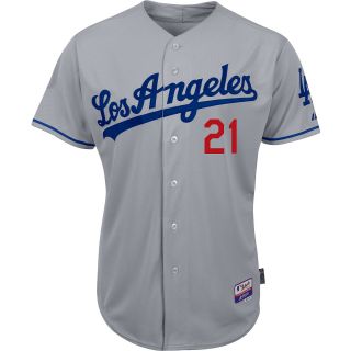 Majestic Athletic Los Angeles Dodgers Zack Greinke Authentic Road Cool Base