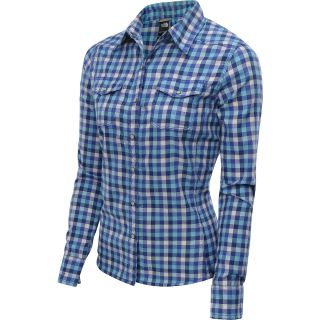 THE NORTH FACE Womens Violet Flannel Long Sleeve Shirt   Size: Small, Vibrant