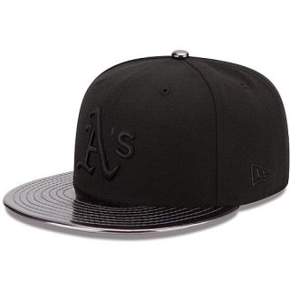 NEW ERA Mens Oakland Athletics MeddleD Solid Color 59FIFTY Fitted Cap   Size: