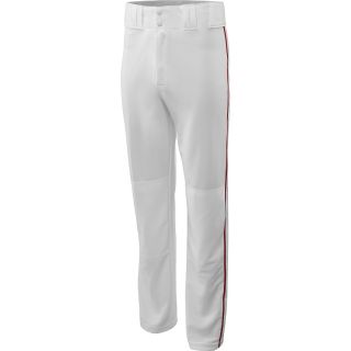 EASTON Mens Rival Piped Baseball Pants   Size: Medium, White/red