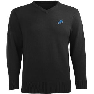 Antigua Mens Detroit Lions Ambassador Knit V Neck Sweater   Size: XL/Extra
