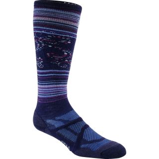 SMART WOOL Womens Medium Cushion Ski Socks   Size: Small, Imperial Purple