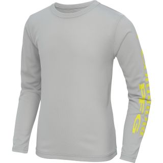 COLUMBIA Boys Adventureland Long Sleeve T Shirt   Size: Medium, Cool Grey
