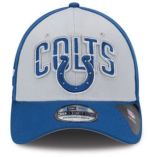 NEW ERA Mens Indianapolis Colts Draft 39THIRTY Stretch Fit Cap   Size M/l,