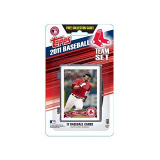 Topps 2011 Boston Red Sox Official Team Baseball Card Set of 17 Cards in