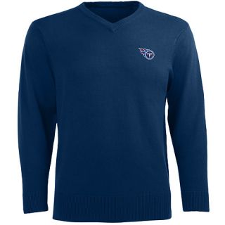 Antigua Mens Tennessee Titans Ambassador Knit V Neck Sweater   Size XL/Extra