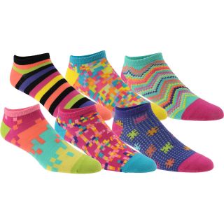 SOF SOLE Womens All Sport Lite No Show Socks   6 Pack   Size: Medium, Digi