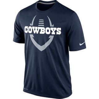 NIKE Mens Dallas Cowboys Dri FIT Legend Icon Short Sleeve T Shirt   Size: 2xl,