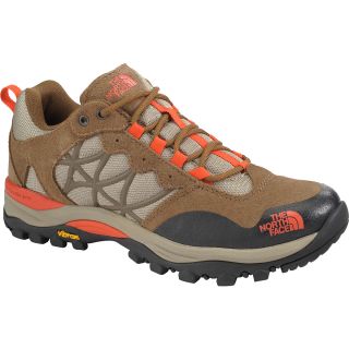 THE NORTH FACE Womens Storm WP Low Hiking Shoes   Size: 7.5, Brown/orange