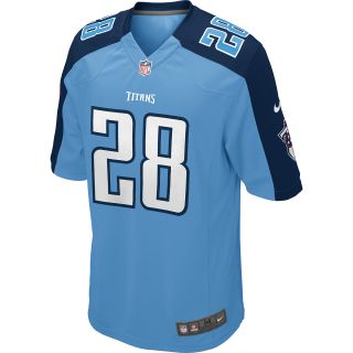 NIKE Mens Tennessee Titans Chris Johnson Game Team Color Jersey   Size: Medium,