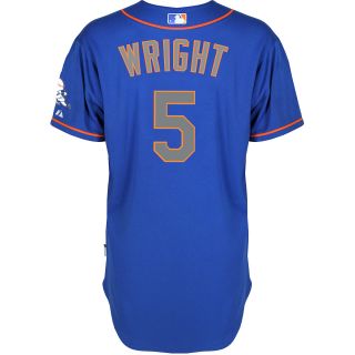 Majestic Athletic New York Mets David Wright Authentic Alternate Road Royal