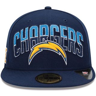 NEW ERA Youth San Diego Chargers Draft 59FIFTY Fitted Cap   Size 6 1/2, Navy