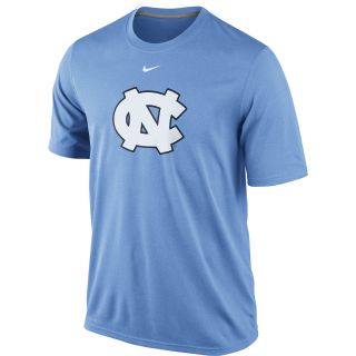 NIKE Mens North Carolina Tar Heels Dri FIT Logo Legend Short Sleeve T Shirt  