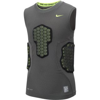 NIKE Boys Pro Combat Hyperstrong Compression Football Tank   Size: Large,