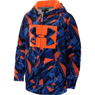 UNDER ARMOUR Boys Armour Fleece Storm Printed Full Zip Hoodie   Size: XS/Extra