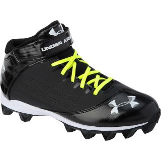 UNDER ARMOUR Mens Crusher Mid Football Cleats   Size: 7.5, Pink Pow/black