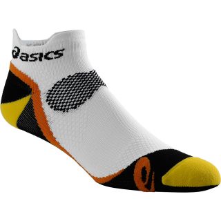 ASICS Kayano Classic Low Cut Socks   Size: Large, White/orange