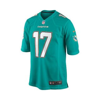 NIKE Mens Miami Dolphins Ryan Tannehill Game Team Jersey   Size: Small, Turbo