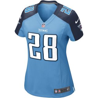 NIKE Womens Tennessee Titans Chris Johnson Game Team Color Jersey   Size
