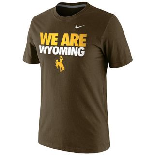 NIKE Mens Wyoming Cowboys We Are Wyoming Classic Short Sleeve T Shirt   Size: