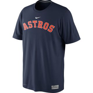 NIKE Mens Houston Astros AC Dri FIT Legend Logo Short Sleeve T Shirt   Size: