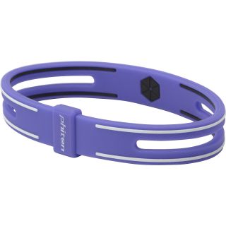PHITEN S Pro Silicone Bracelet   Size: 6.2, Lt.purple