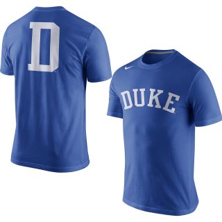 NIKE Mens Duke Blue Devils Dri FIT Hyper Elite Short Sleeve T Shirt   Size: