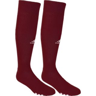 adidas Rivalry Field Socks   2 Pack   Size: Large, Maroon/white