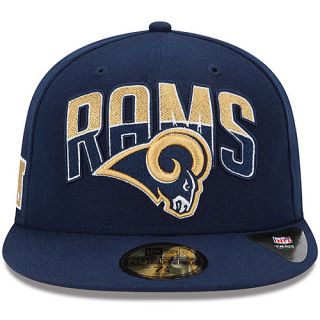 NEW ERA Youth St. Louis Rams Draft 59FIFTY Fitted Cap   Size: 6 1/2, Navy