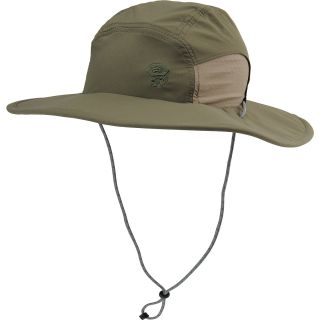MOUNTAIN HARDWEAR Mens Chiller II Wide Brim Hat   Size Reg, Stone Green