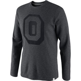 NIKE Mens Ohio State Buckeyes Vault Thermal Long Sleeve T Shirt   Size: Medium,