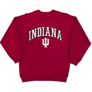 adidas Youth Indiana Hoosiers Team Color Basic Fleece Crew Shirt   Size: Xl, Red