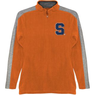 T SHIRT INTERNATIONAL Mens Syracuse Orange BF Conner Quarter Zip Jacket   Size
