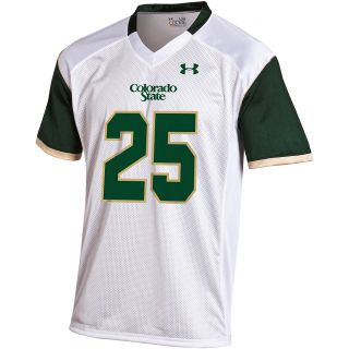 UNDER ARMOUR Mens Colorado State Rams White Replica Football Jersey   Size: Xl,