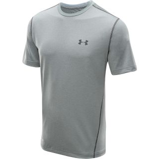 UNDER ARMOUR Mens HeatGear Sonic Fitted Short Sleeve Top   Size Xl, True