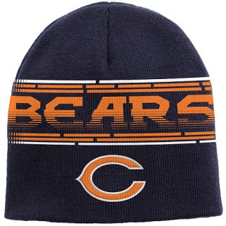 NFL Team Apparel Youth Chicago Bears Game Day Uncuffed Knit Hat   Size: Youth