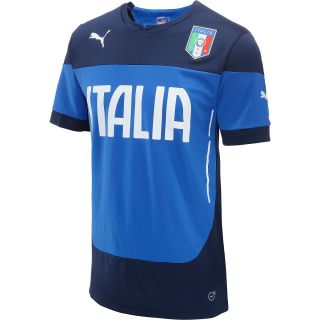 PUMA Mens Italy 2014 Training Replica Soccer Jersey   Size: Medium, Peacoat
