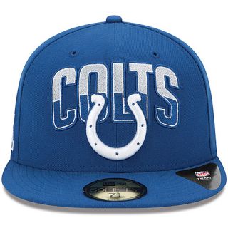 NEW ERA Youth Indianapolis Colts Draft 59FIFTY Fitted Cap   Size: 6.625, Blue