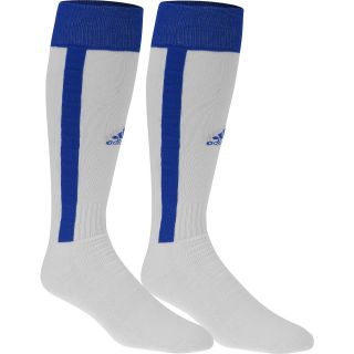 adidas Rivalry Baseball Stirrup Socks   2 Pack   Size: Medium, White/cobalt