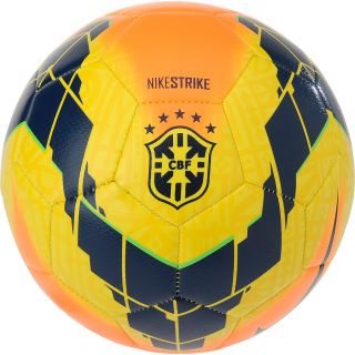 NIKE 2014 Brasil Strike Soccer Ball   Size: 4, Yellow/orange
