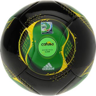adidas Confederations Cup 2013 Glider Soccer Ball   Size: 5, Black