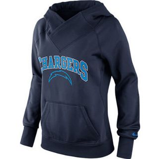 NIKE Womens San Diego Chargers All Time Therma FIT Hoody   Size Medium,