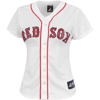 Majestic Athletic Boston Red Sox David Ortiz Womens Replica Home Jersey   Size: