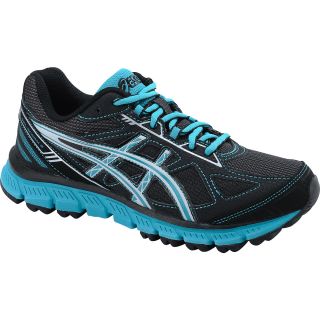 ASICS Womens GEL Scram 2 Trail Running Shoes   Size: 5.5, Black/lightning